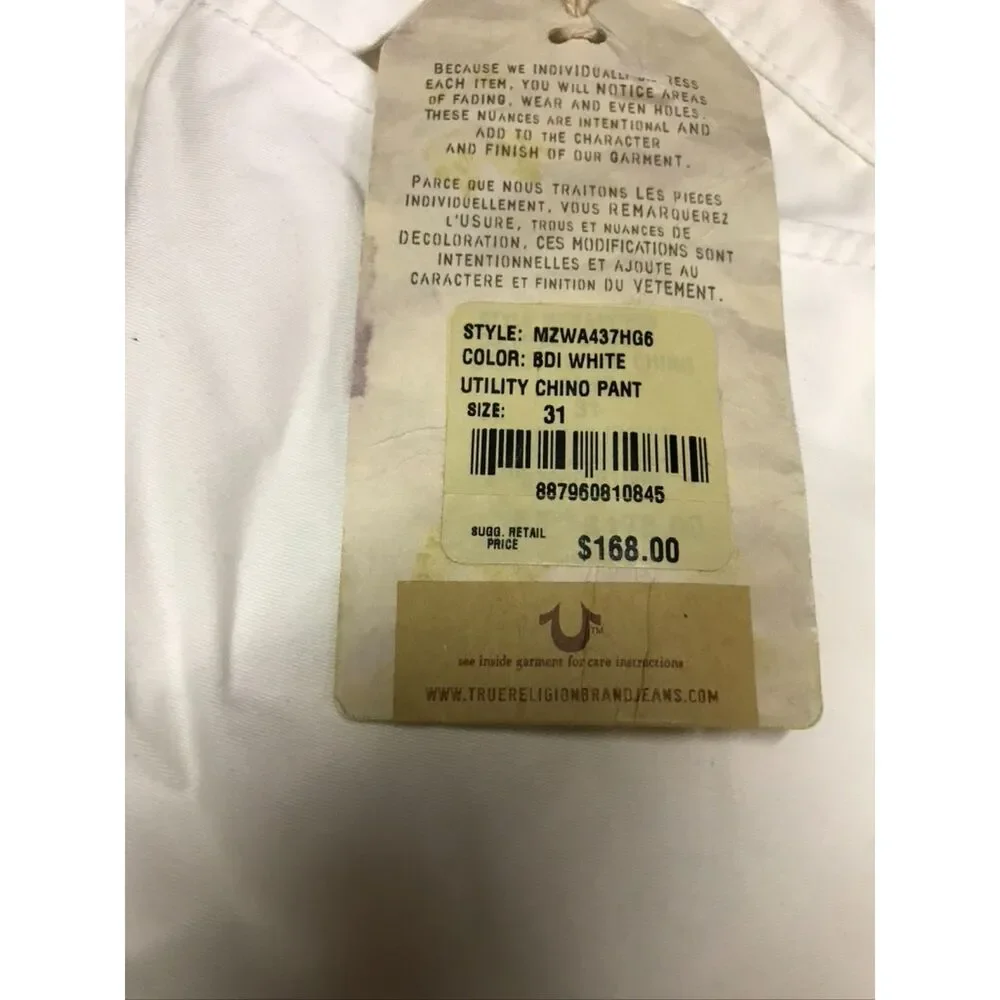 True Religion Utility Chino Pants